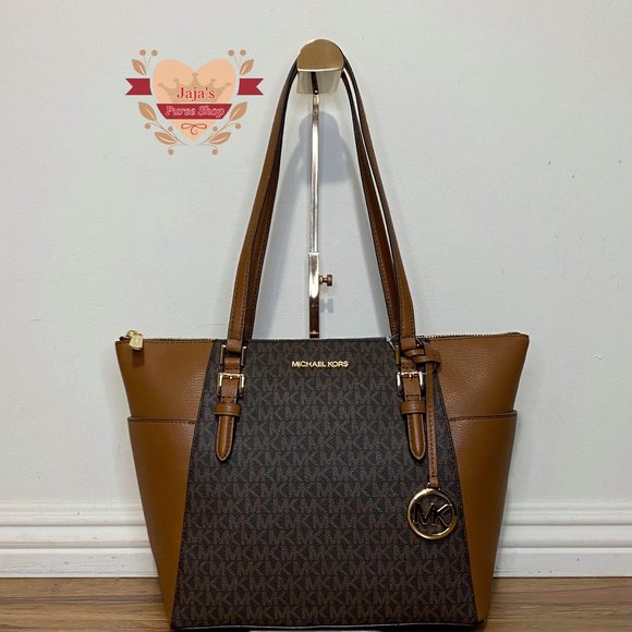🤎Michael Kors PVC & Leather Purse🤎